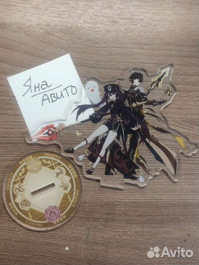 Акриловый стенд/фигурка геншин Ху тао чжун ли