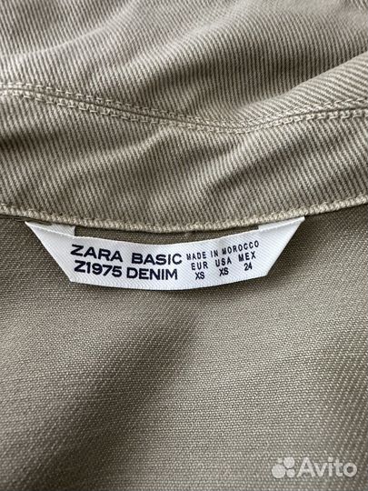 Джинсовая куртка zara