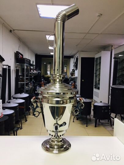 Самовар жаровой русский Малиновка 5 л