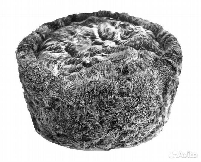 Кубанка из серого каракуля Мовчан