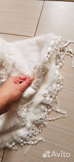 Пелеринка теплая нарядная