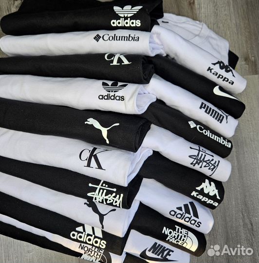 Футболки из хлопка, авито-дocтaвкa