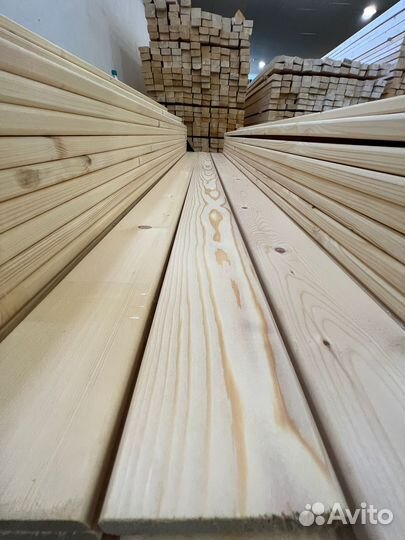 Планкен прямой за м2 20 мм 95 мм 3000 мм, ав