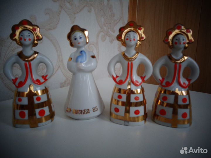 Фарфоровая статуэтка Катюша СССР