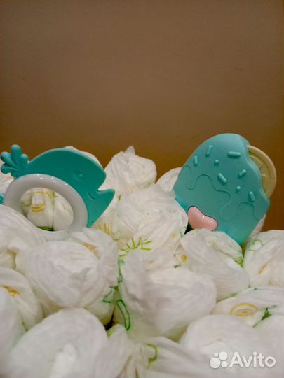 Торт из подгузников