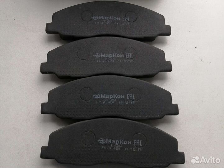 Тормозные колодки газель next передние