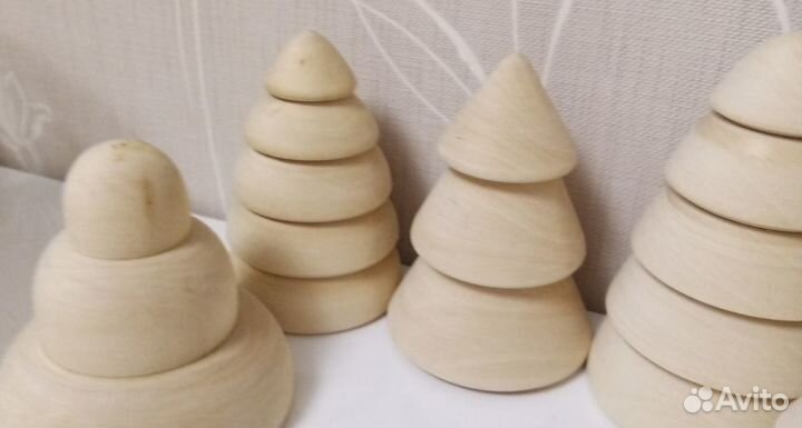 Елочки деревянные /для творчества