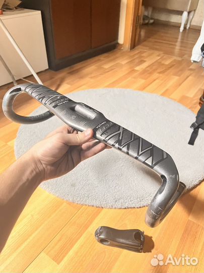 Руль 31.8 карбон баран аэро