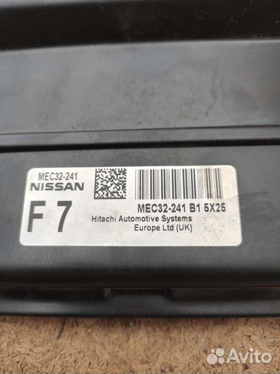 Nissan almera n16 эбу