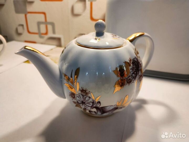 Чайный сервиз лфз фарфор СССР