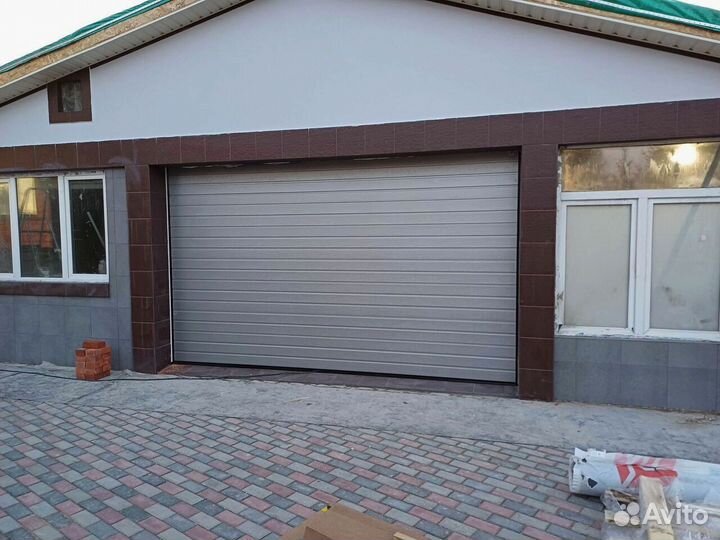 Автоматические секционные ворота