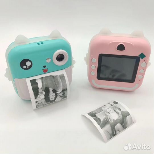 Детский фотоаппарат моментальной печати (Новый)