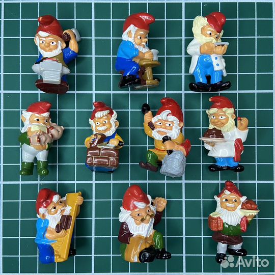 Киндер серия Гномы мастеровые