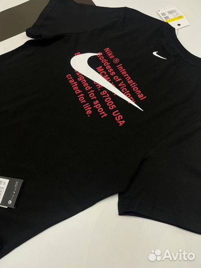 Комплект шорты и футболка nike swoosh