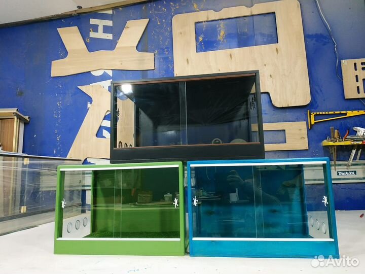 Террариумы из дерева для рептилий