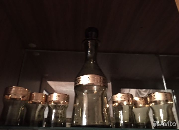 Бокалы, рюмки, вазы времён СССР