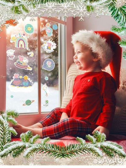 Виниловые наклейки свинка пеппа