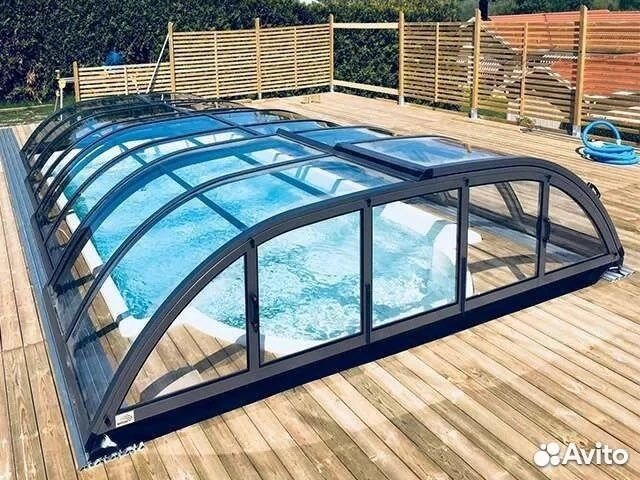 Раздвижной павильон для бассейна