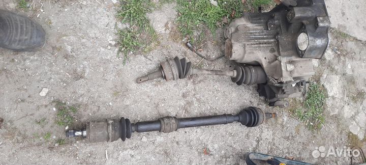 Кпп с приводами Nissan almera