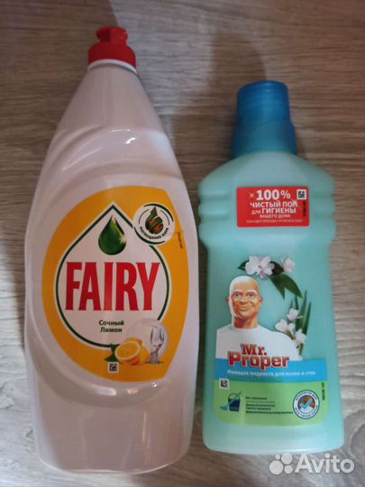 Наборы средство для мытья посуды+для пола