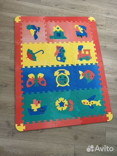 Развивающий коврик пазл