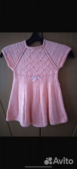 Платье для девочки 92