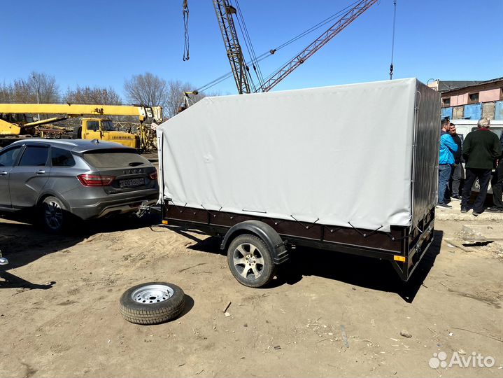 Прицеп 3,1 на 1,6 + тент