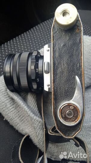 Фотоаппарат Практик и объектив мир 1В