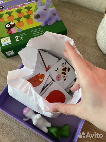 Настольные игры Djeco little association