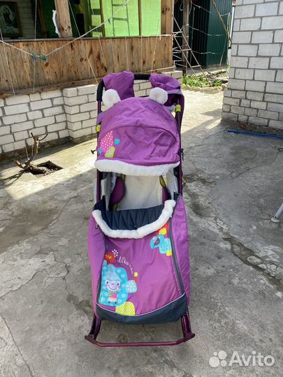 Санки коляска