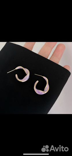 Серьги новые