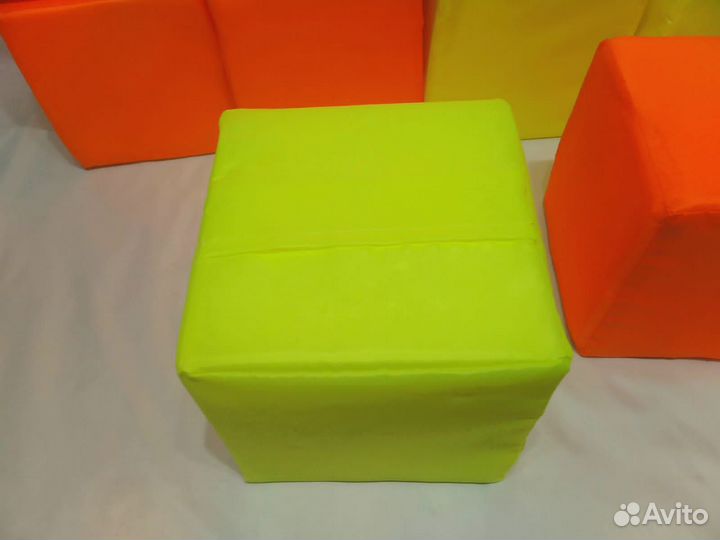 Кубики неоновые