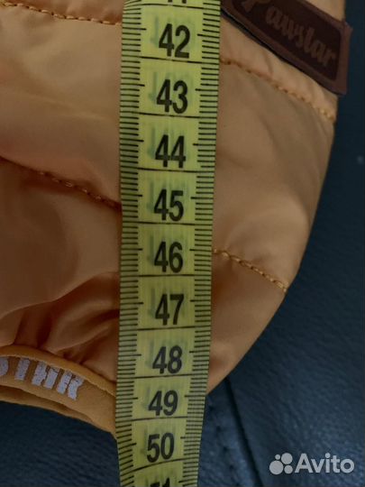 Комбинезон (как новый) для средней собаки зима