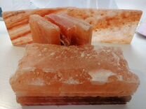 Плитка из гималайской соли с пазом(пропилом)