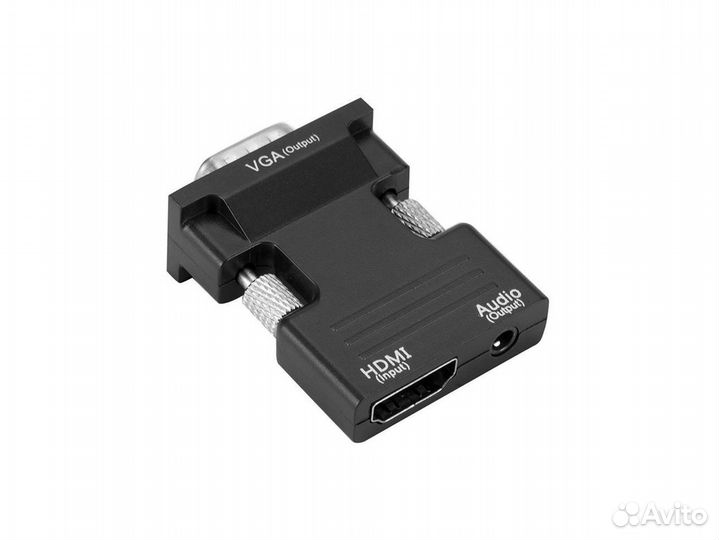 Конвертер выход hdmi - VGA, Audio 3,5 мм