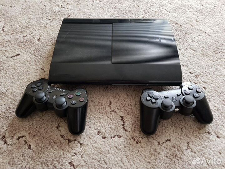 PS3 Super Slim 500Gb (Hen прошита) + 95 игр