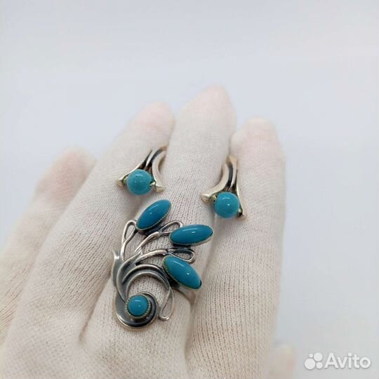 Комплект из серебра 925