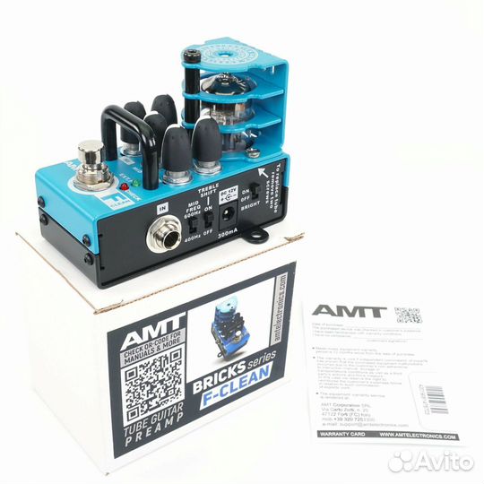 Amt f clean - гитарный ламповый предусилитель