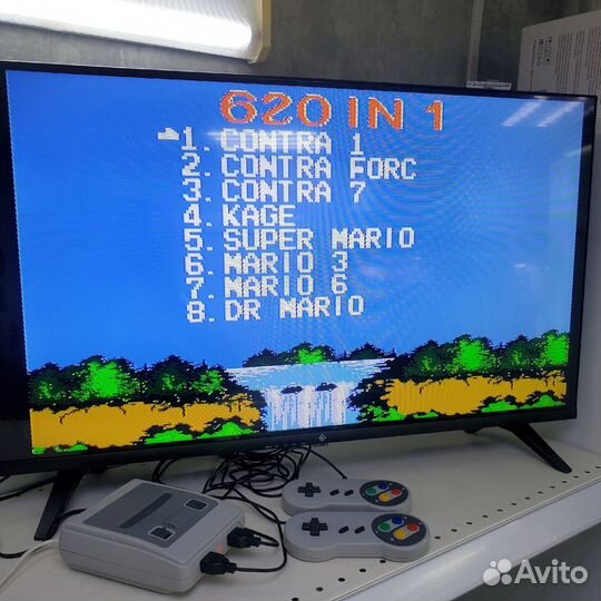 Игровая приставка для телевизора Dendy 620
