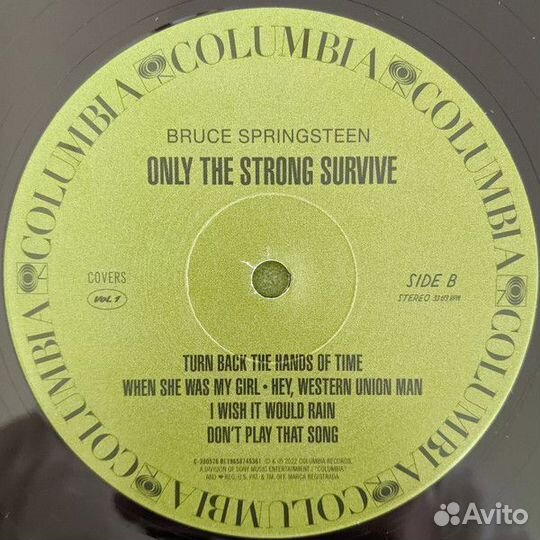 Винил Bruce Springsteen – Only The Strong Survive