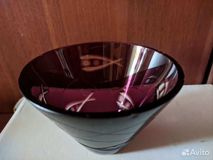 Посуда цветное стекло