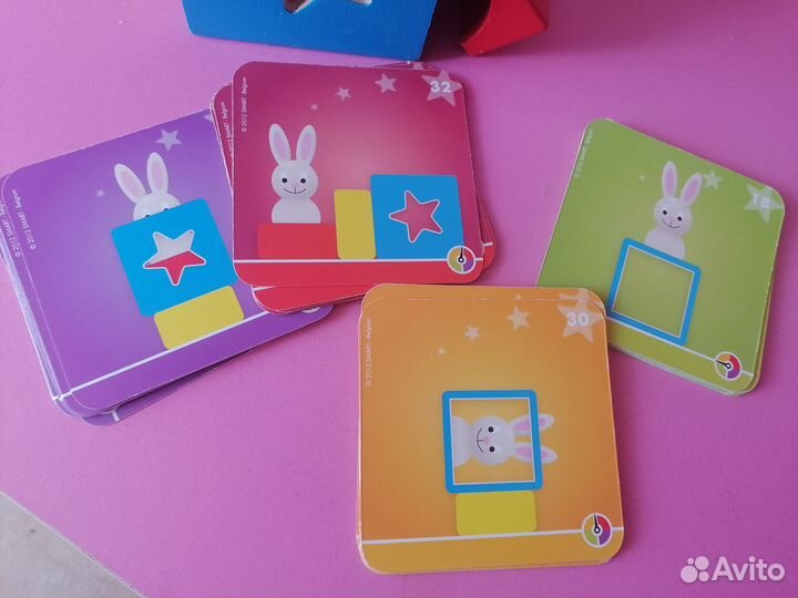 Развивающие игры Застенчивый кролик и День Ночь