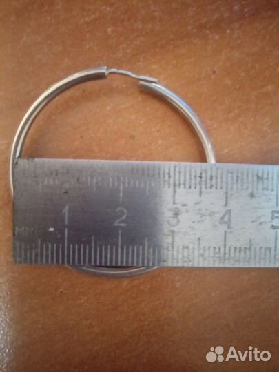 Серебряные серьги