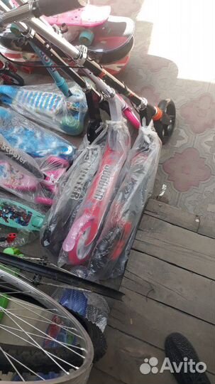 Самокат для взрослых 200мм