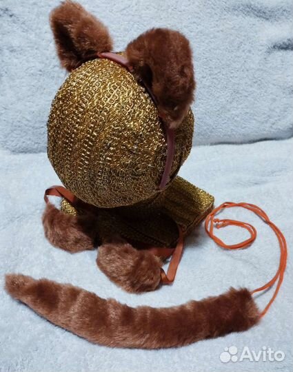 Костюм лисы,рыжего кота,белки,собаки