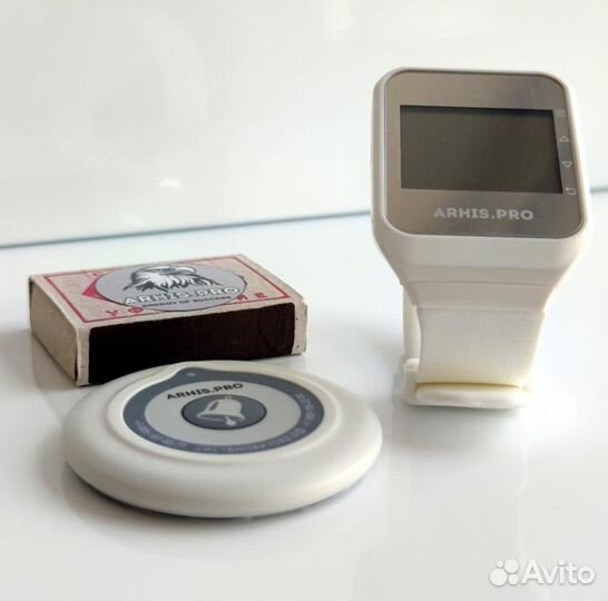 Кнопка вызова персонала беспроводная тонкая