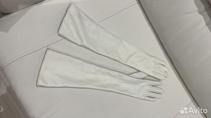 Перчатки женские длинные