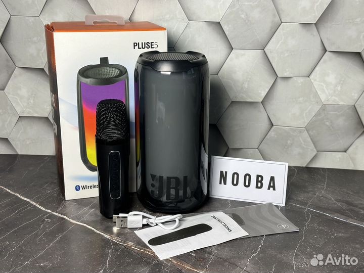 JBL Pulse 5 middle с микрофоном