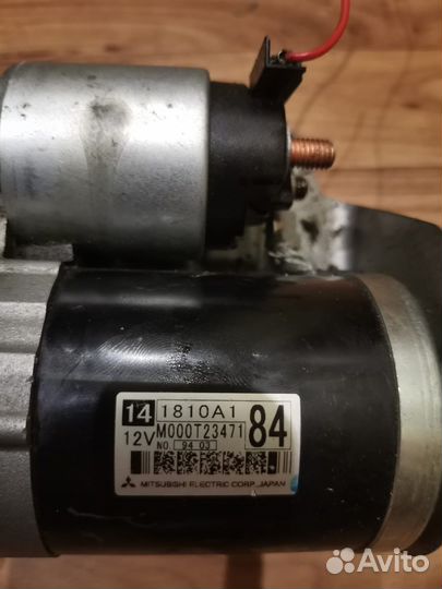 Стартер мицубиси