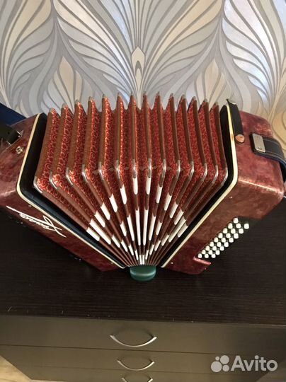 Гармонь шуйская чайка